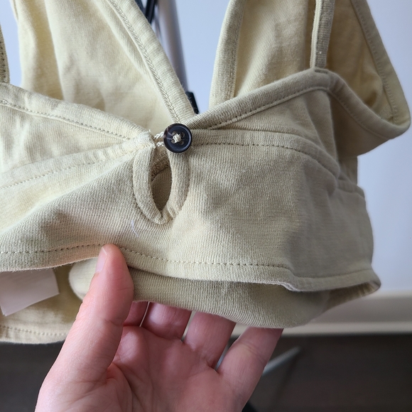 Madewell Pale Green Bralette - Picture 2 of 5